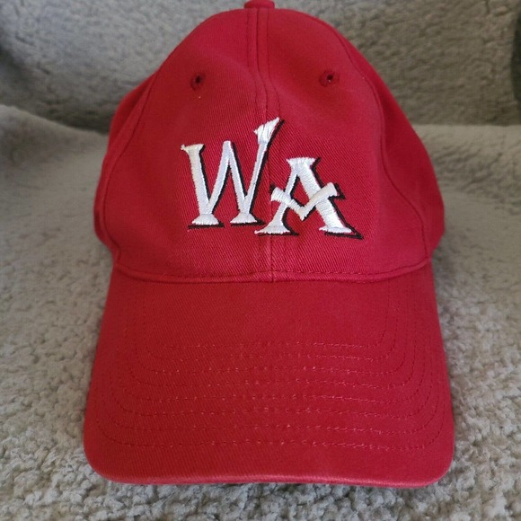 Nike Golf Hat Red Adjustable Edwin Watts Golf Cotton WA Westminster Academy FL - Picture 1 of 10